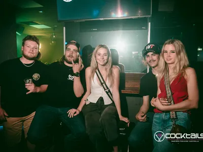 A professional photo of guests enjoying themselves at Cocktails Nightclub from our gallery.