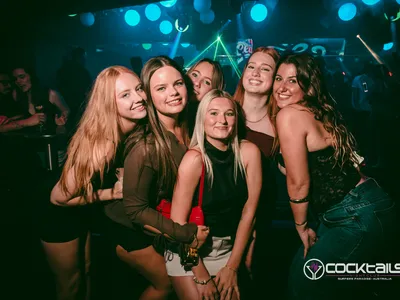 A professional photo of guests enjoying themselves at Cocktails Nightclub from our gallery.