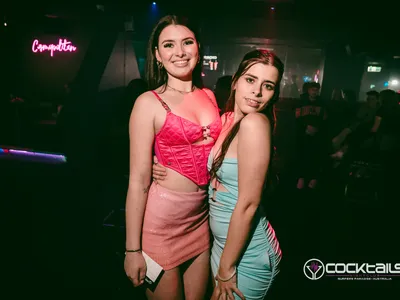 A professional photo of guests enjoying themselves at Cocktails Nightclub from our gallery.