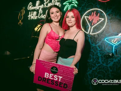 A professional photo of guests enjoying themselves at Cocktails Nightclub from our gallery.