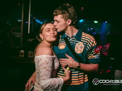 A professional photo of guests enjoying themselves at Cocktails Nightclub from our gallery.