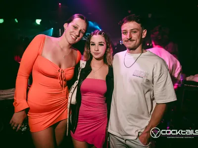 A professional photo of guests enjoying themselves at Cocktails Nightclub from our gallery.