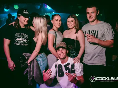 A professional photo of guests enjoying themselves at Cocktails Nightclub from our gallery.