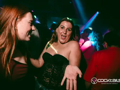 A professional photo of guests enjoying themselves at Cocktails Nightclub from our gallery.