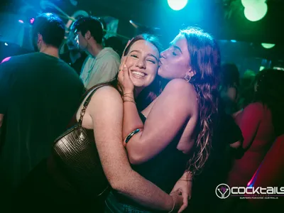 A professional photo of guests enjoying themselves at Cocktails Nightclub from our gallery.