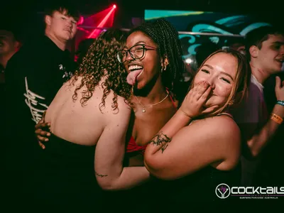 A professional photo of guests enjoying themselves at Cocktails Nightclub from our gallery.