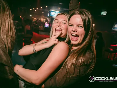 A professional photo of guests enjoying themselves at Cocktails Nightclub from our gallery.