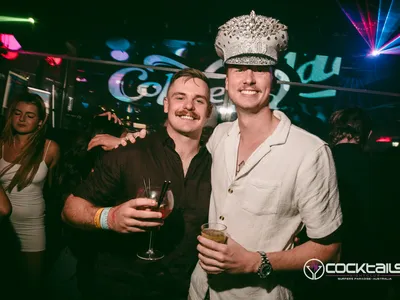 A professional photo of guests enjoying themselves at Cocktails Nightclub from our gallery.