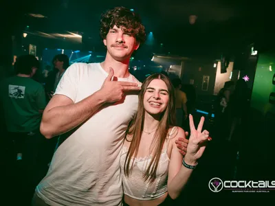 A professional photo of guests enjoying themselves at Cocktails Nightclub from our gallery.