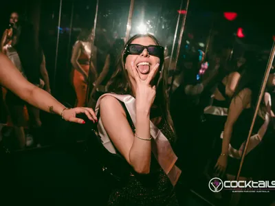 A professional photo of guests enjoying themselves at Cocktails Nightclub from our gallery.