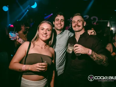 A professional photo of guests enjoying themselves at Cocktails Nightclub from our gallery.