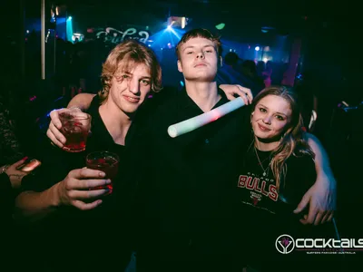 A professional photo of guests enjoying themselves at Cocktails Nightclub from our gallery.