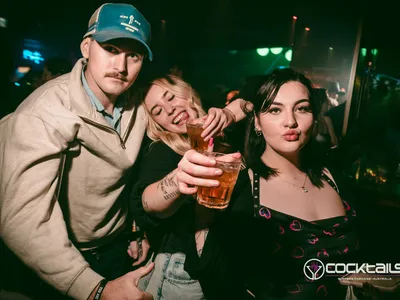 A professional photo of guests enjoying themselves at Cocktails Nightclub from our gallery.