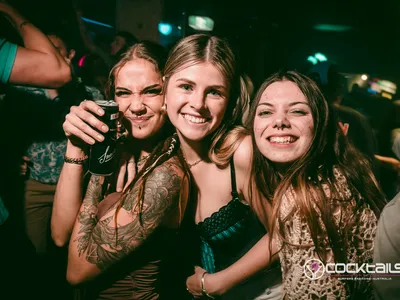 A professional photo of guests enjoying themselves at Cocktails Nightclub from our gallery.