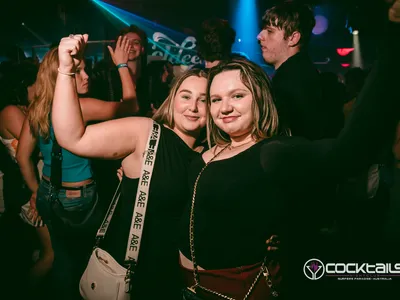 A professional photo of guests enjoying themselves at Cocktails Nightclub from our gallery.