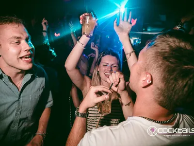 A professional photo of guests enjoying themselves at Cocktails Nightclub from our gallery.