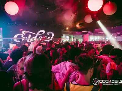 A professional photo of guests enjoying themselves at Cocktails Nightclub from our gallery.