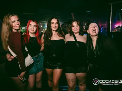 A professional photo of guests enjoying themselves at Cocktails Nightclub from our gallery.