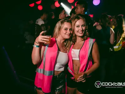 A professional photo of guests enjoying themselves at Cocktails Nightclub from our gallery.