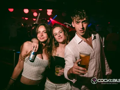 A professional photo of guests enjoying themselves at Cocktails Nightclub from our gallery.