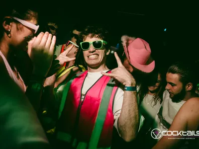 A professional photo of guests enjoying themselves at Cocktails Nightclub from our gallery.