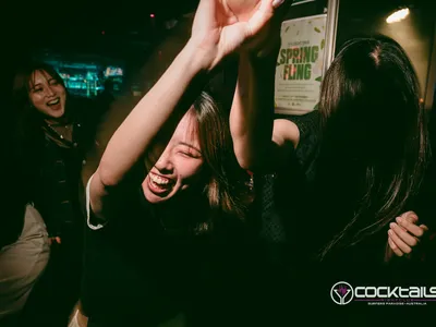 A professional photo of guests enjoying themselves at Cocktails Nightclub from our gallery.