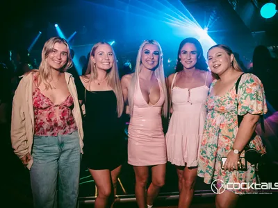 A professional photo of guests enjoying themselves at Cocktails Nightclub from our gallery.