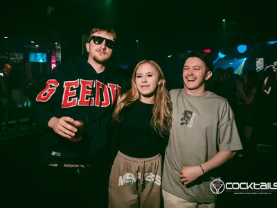 A professional photo of guests enjoying themselves at Cocktails Nightclub from our gallery.