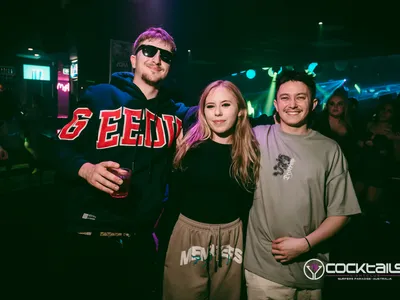 A professional photo of guests enjoying themselves at Cocktails Nightclub from our gallery.