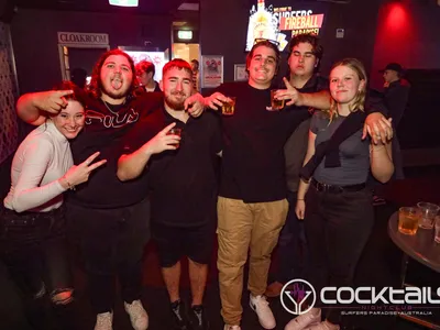 A professional photo of guests enjoying themselves at Cocktails Nightclub from our gallery.