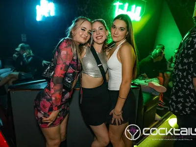 A professional photo of guests enjoying themselves at Cocktails Nightclub from our gallery.