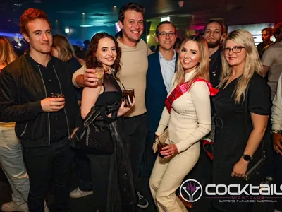 A professional photo of guests enjoying themselves at Cocktails Nightclub from our gallery.