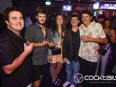 A professional photo of guests enjoying themselves at Cocktails Nightclub from our gallery.