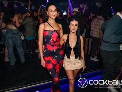 A professional photo of guests enjoying themselves at Cocktails Nightclub from our gallery.