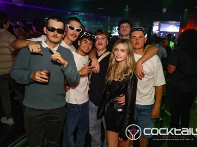 A professional photo of guests enjoying themselves at Cocktails Nightclub from our gallery.