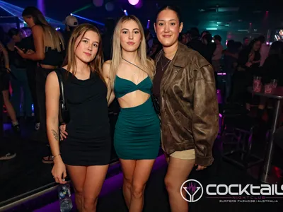 A professional photo of guests enjoying themselves at Cocktails Nightclub from our gallery.