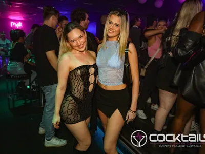 A professional photo of guests enjoying themselves at Cocktails Nightclub from our gallery.