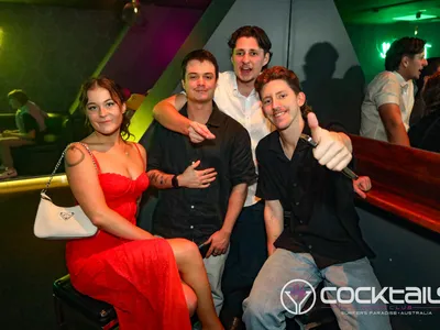 A professional photo of guests enjoying themselves at Cocktails Nightclub from our gallery.