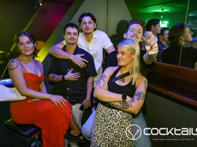 A professional photo of guests enjoying themselves at Cocktails Nightclub from our gallery.