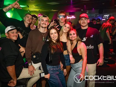 A professional photo of guests enjoying themselves at Cocktails Nightclub from our gallery.