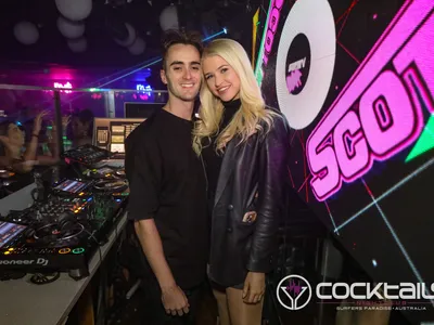 A professional photo of guests enjoying themselves at Cocktails Nightclub from our gallery.