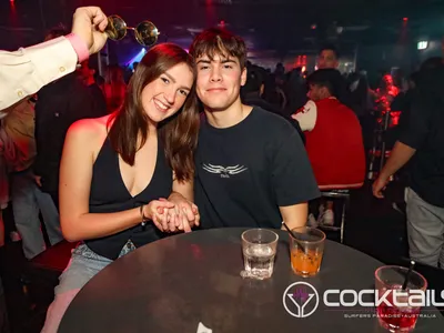 A professional photo of guests enjoying themselves at Cocktails Nightclub from our gallery.