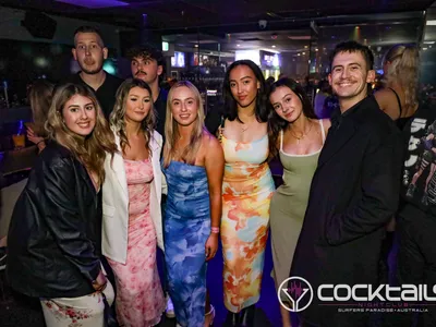 A professional photo of guests enjoying themselves at Cocktails Nightclub from our gallery.