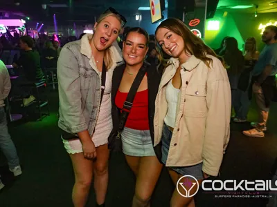 A professional photo of guests enjoying themselves at Cocktails Nightclub from our gallery.