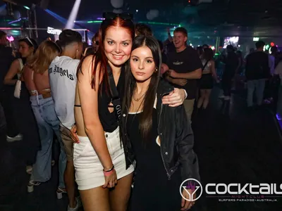 A professional photo of guests enjoying themselves at Cocktails Nightclub from our gallery.