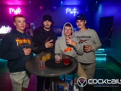 A professional photo of guests enjoying themselves at Cocktails Nightclub from our gallery.