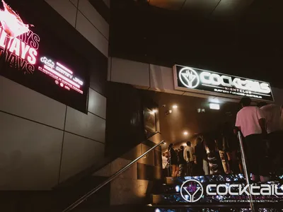 A professional photo of guests enjoying themselves at Cocktails Nightclub from our gallery.