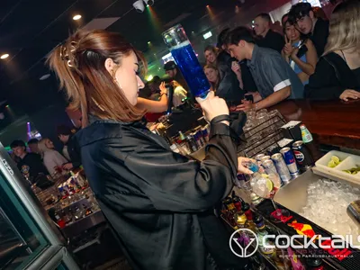 A professional photo of guests enjoying themselves at Cocktails Nightclub from our gallery.