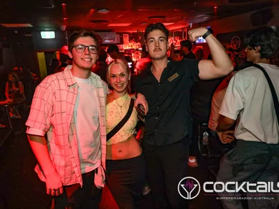 A professional photo of guests enjoying themselves at Cocktails Nightclub from our gallery.