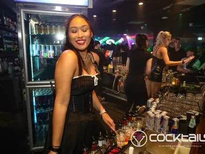 A professional photo of guests enjoying themselves at Cocktails Nightclub from our gallery.